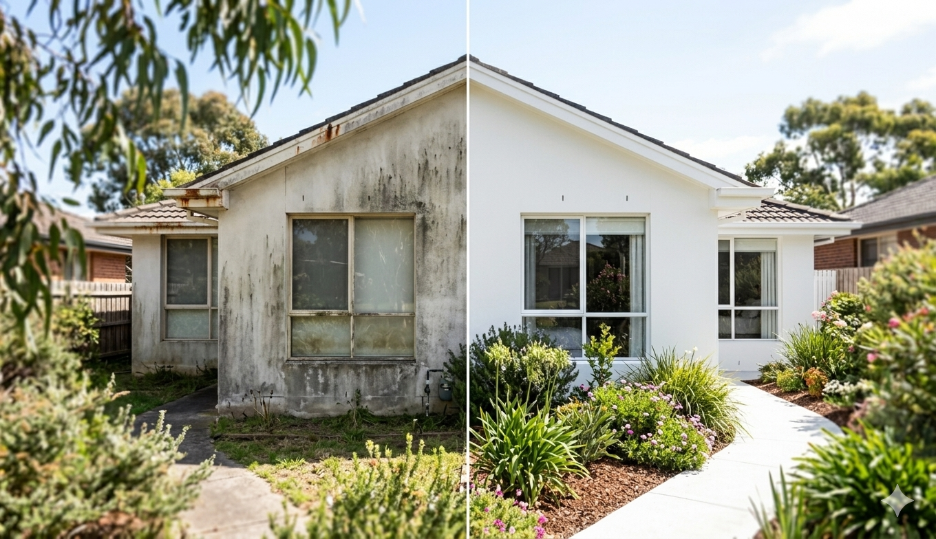 House washing result Brighton Melbourne